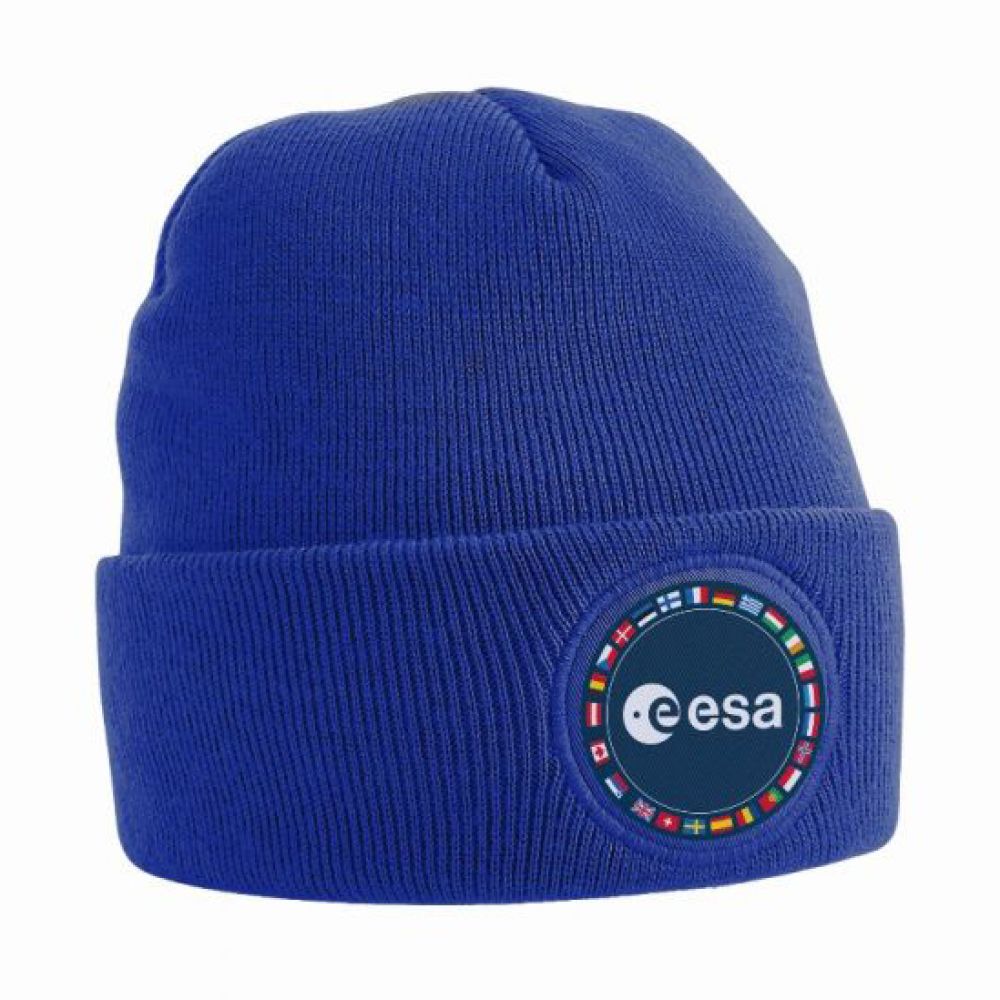 Čepice s ESA nášivkou — modrá royal