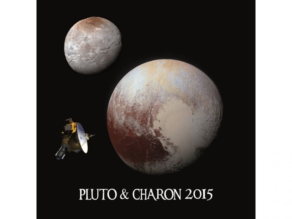 Pluto a Charon 3D