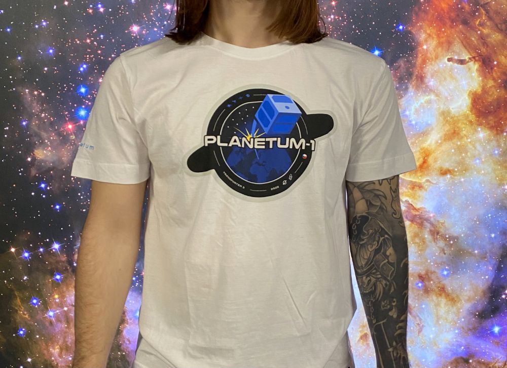 Triko Planetum-1 — pánské bílé