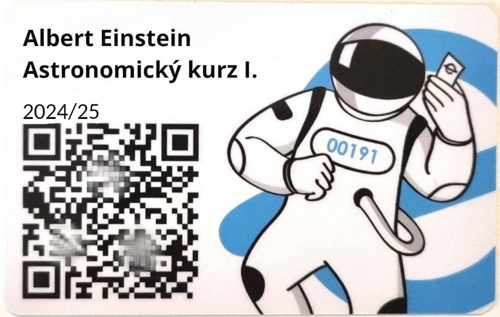 Astronomický kurz 2024/25 - I. ročník (prezenční)