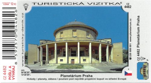 Turistická vizitka Planetárium Praha
