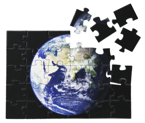 Puzzle Země