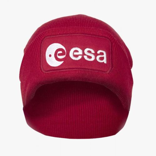 Čepice s ESA logem - červená