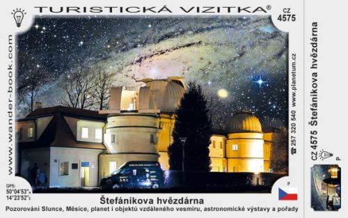Turistická vizitka Štefánikova hvězdárna