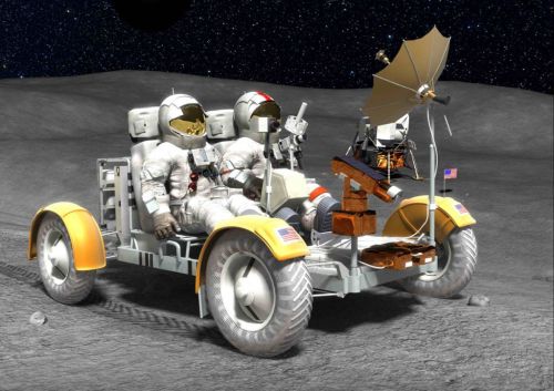 Lunar Rover A6 3D