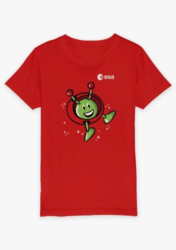 Tričko s obrázkem Paxi — dětské červené