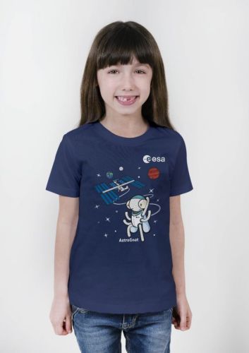 Tričko AstroGnat — dětské modré navy