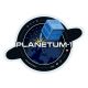 Samolepka s logem družice Planetum-1